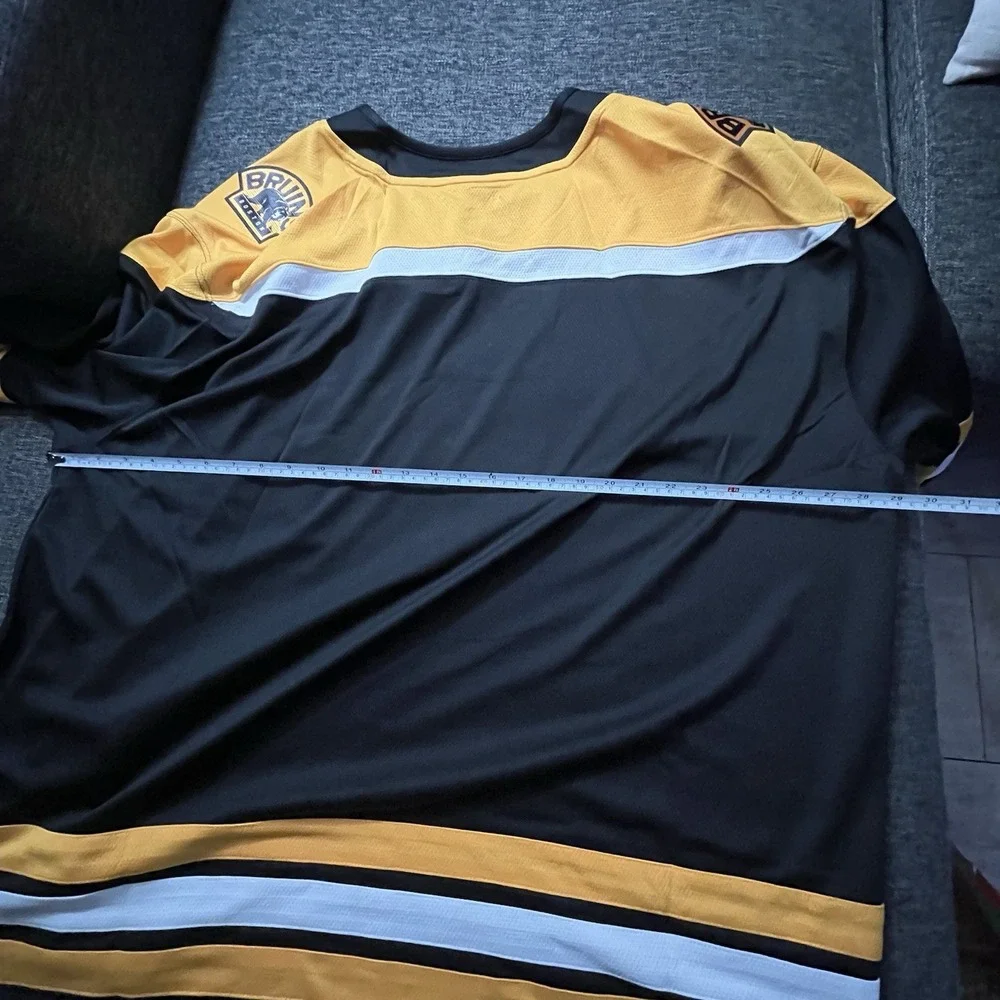 Boston Bruins Jersey Sweater Mens 4XL Black Gold NHL Hockey Fanatics Breakaway - Picture 15 of 16
